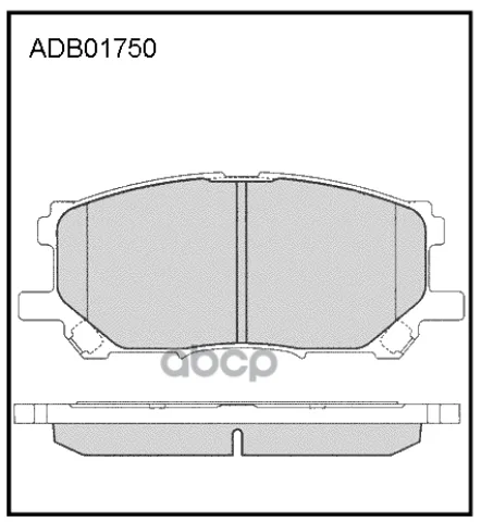 Колодки тормозные передние Lexus RX 03-08 / Toyota Harrier 03-13  Highlander 00-07