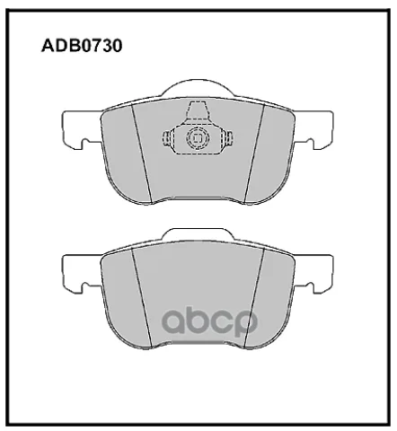 Колодки тормозные передние Volvo S60 I 00-10  S70  S80 I 98-06  V70 I  II  XC70  XC70 II 07-15