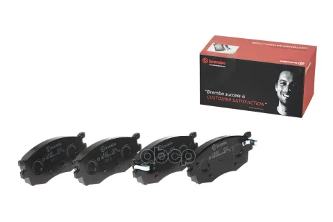 Колодки тормозные дисковые передн. HYUNDAI ACCENT 02/06-12/13 / HYUNDAI ACCENT III (MC)