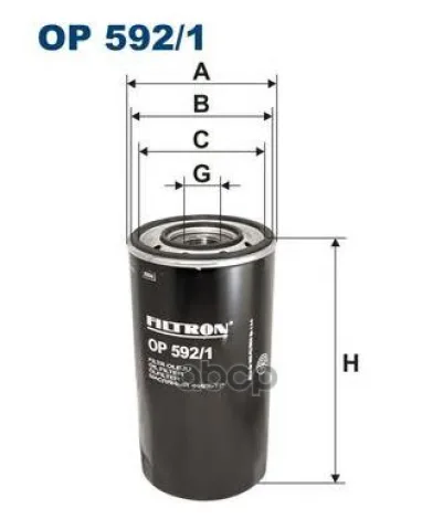 Filtron OP 592/1 Фильтр масляный