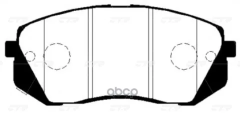 Колодки HYUNDAI i40 11- передние