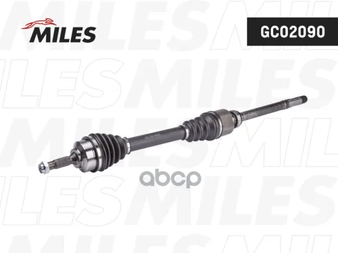 Привод в сборе правый PEUGEOT 206 1.1-1.6 98- (GKN 303200) GC02090