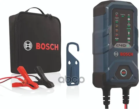 Зарядное устройство для АКБ Bosch C40 (6/12v, 1/5A, 230v, AGM/Ca/EFB/Gel/Li-ion/VRLA)