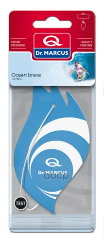 Ароматизатор Др.Маркус SONIC бумажный Ocean Breeze ЧЗ ОСУ
