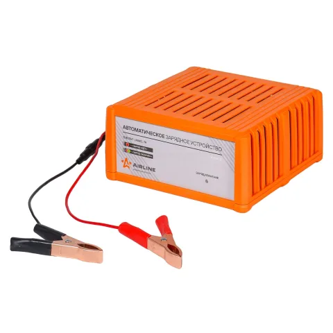 Зарядное устройство  7А 12V автоматическое импульсное (диодный индикатор) (AIRLINE) ACH-8A-13