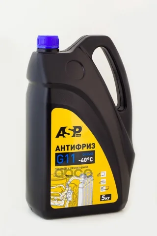 ASP Антифриз G11 готовый синий 5 кг