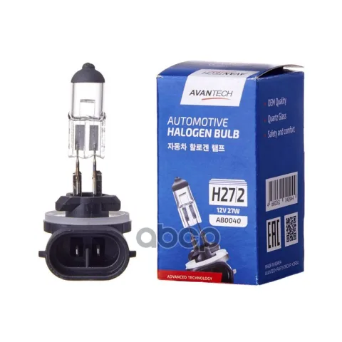 Лампа головного света Avantech H27/2 12V 27W (881 Series)
