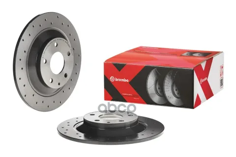 Диск торм.зад.MAZDA CX-5 (KE) 11-17, (KF) 17=> 303x10 (перф. XTRA LINE)