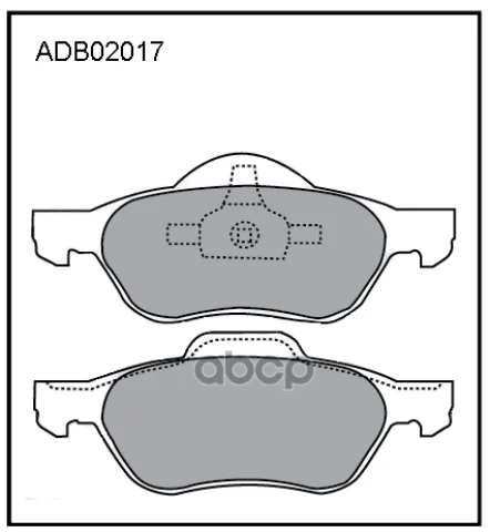 Колодки тормозные передние Renault Clio III 05-07 / Renault Laguna III 07-15 / Renault Megane I  II