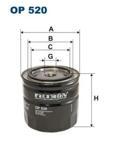 Filtron OP 520 Фильтр масляный