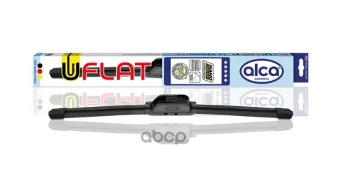 Щетка стеклоочистителя 560мм бескаркасная под крючок (Alca) U-FLAT