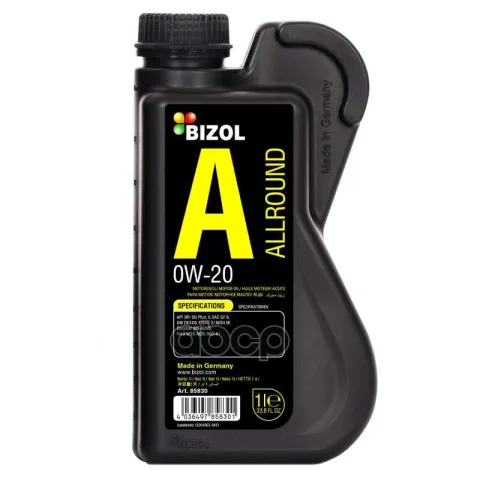 Масло моторное Allround 0W-20 SP GF-6A (1л)