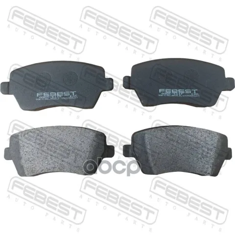 КОЛОДКИ ТОРМОЗНЫЕ ПЕРЕДНИЕ КОМПЛЕКТ NISSAN NOTE UK MAKE E11E 2006.01-2013.08 [EL] — фотография товара