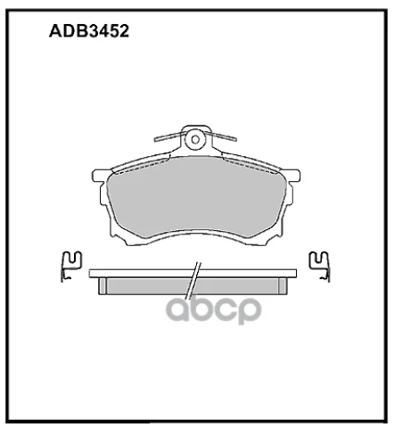 Колодки тормозные передние Mitsubishi Carisma 95-06  Colt IV 92-96
