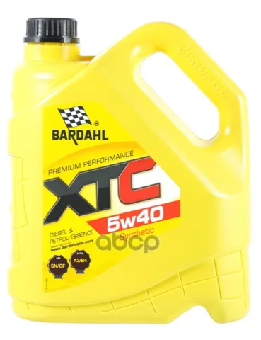 Масло синтетическое всесезонное XTC 5W40 4L