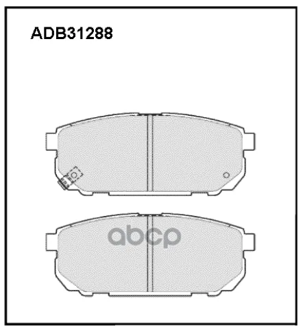 Колодки тормозные задние Kia Sorento I (JC) 02->