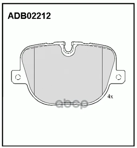 Колодки тормозные задние Land Rover Range Rover III (L322) 02-12 / Range Rover Sport I 05-13