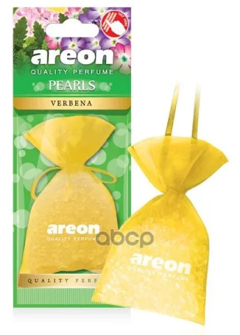 Ароматизатор AREON мешочек PEARLS Verbena ЧЗ ОСУ — фотография товара