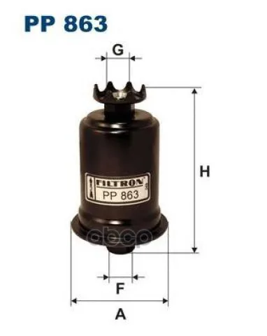 Filtron PP 863 Фильтр топливный