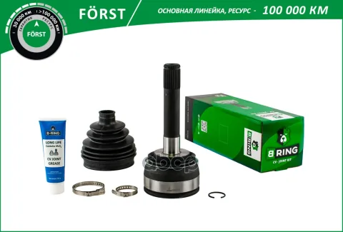 Шрус TOYOTA Land Cruiser (98-) (наруж.) [30/30] (BOC8910) B-RING F?RST