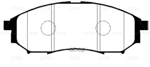 Колодки тормозные NISSAN 350Z 2002 ~ 2008 INFINITI FX 2006 ~ 2008 / G 2006 ~ / M 2004 ~ / Q 2006 ~ перед прав.лев. (старый арт. CKSS-8) GK0982 — фотография товара