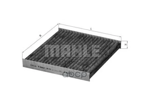 Фильтр салонный угольный MAHLE LAK158