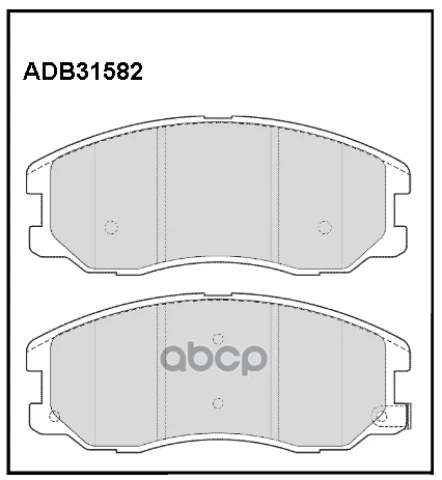 Колодки тормозные передние Opel Antara A 06-15 / Chevrolet Captiva 06-18