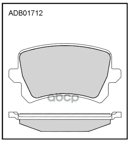 Колодки тормозные задние VW Golf V 03-09 / VW Passat B6  B7 / VW Tiguan 07-18 / Haval F7x 19->  M6 P