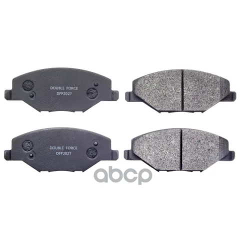 Колодки тормозные дисковые передние Double Force