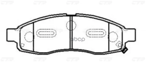 Колодки тормозные дисковые NISSAN Armada 2003 - 2012 / Titan 2003 - 2007   INFINITI QX56 2004 -