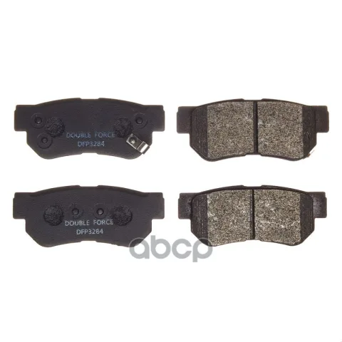 Колодки тормозные дисковые задние Double Force — фотография товара