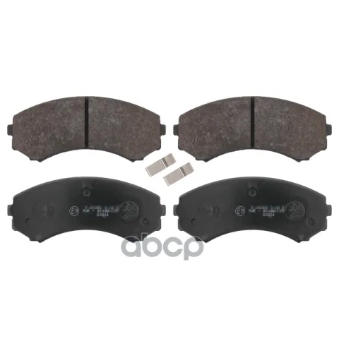 Колодки тормозные дисковые MITSUBISHI GRANDIS / MITSUBISHI MONTERO/PAJERO 2000-06 / MITSUBISHI MONTE