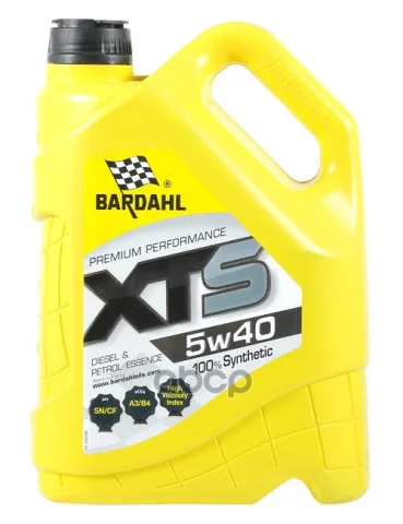 Масло моторное 5W-40 XTS A3/B4, API SN/CF 5л