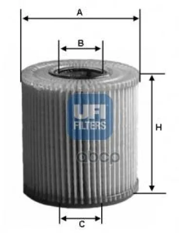 Фильтр UFI 25.029.00 Масляный картридж