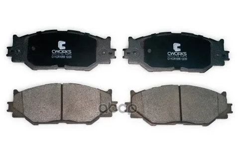 Тормозные колодки передние, Low Metallic (Замена для C11CR0251)