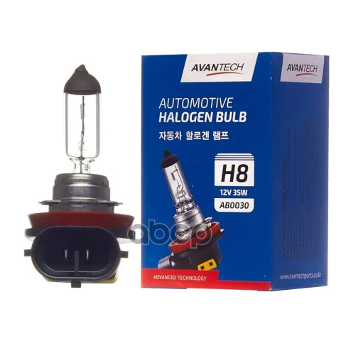 Лампа головного света Avantech H8 12V 35W