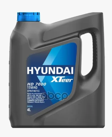 Масло синтетическое моторное для грузовой техники HD 7000 15W40 CI-4 4 л