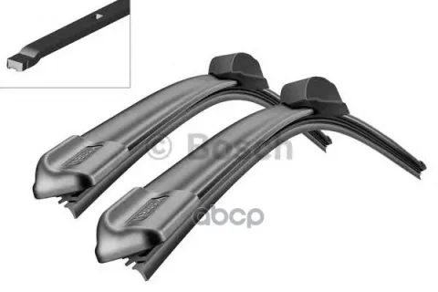 BOSCH Комплект бескаркасных щёток 2шт Aerotwin A422S 650/400 мм 3397007422