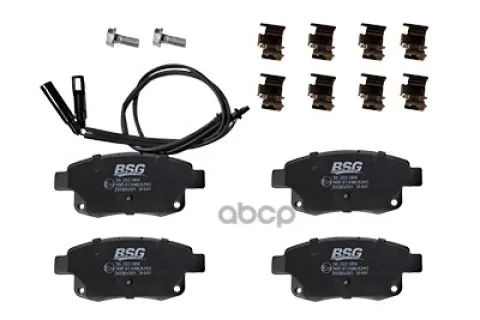 Колодки тормозные дисковые задние / FORD Transit 2.2/2.4TDCI/2.3-16V(c датчиком) 07/06~