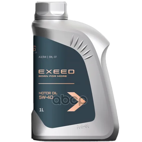 Exeed 5W-40 API SN/CF, ACEA A3/B4 (1л) EXEED5W401