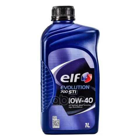 Масло моторное полусинтетическое ELF EVOLUTION 700 STI 10W-40 1л (214125) 11110301