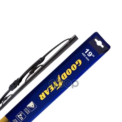 Щетка стеклоочистителя 480мм каркасная (Goodyear) Frame 3 адаптера