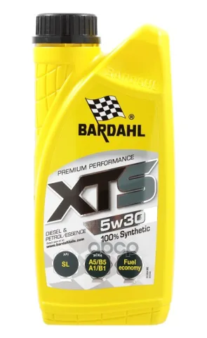 Масло моторное Bardahl XTS 5W30 A5/B5 синтетика (1л)