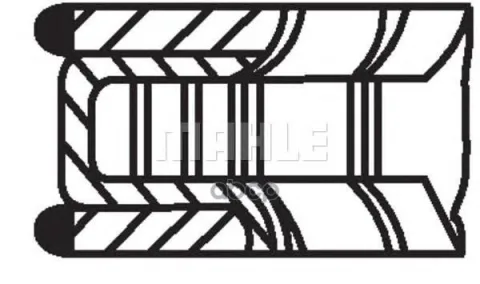 Кольца поршневые Hyundai G4EE d76.5 STD (1.2-1.2-2.0) (23040-26002) TP