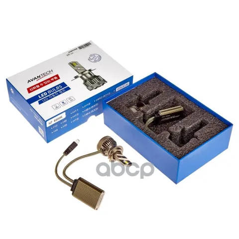 Лампа светодиодная  LED Avantech H7 12V 45W, 6500К 4500lm (комплект 2 шт.)