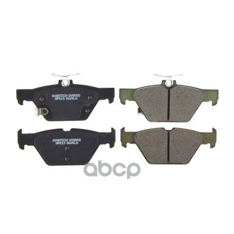 Колодки тормозные дисковые Avantech задние