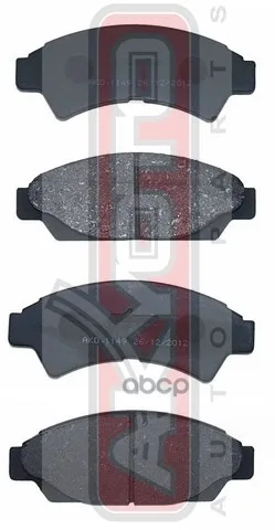 Колодки тормозные дисковые передние TOYOTA TOYOTA CAMRY/VISTA SV30/CV30/VZV30 1990-1994
