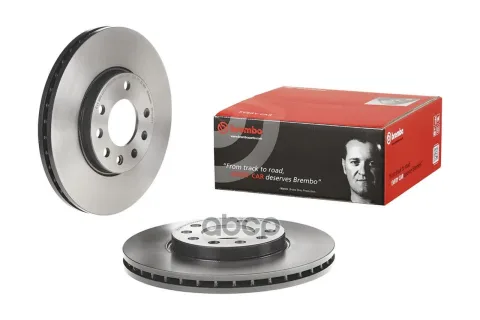 Диск тормозной передн. с УФ покрытием CHEVROLET ZAFIRA (F75) 02/99-07/12 / OPEL ASTRA CLASSIC (L48)