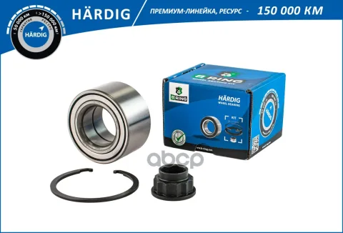 Подшипник ступицы TOYOTA Yaris (99-), GEELY MK (06-) (перед. компл.) [38x71x39] (HBK8918) B-RING HR