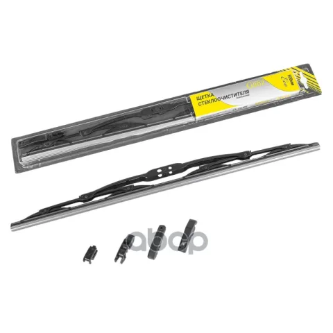 Щетка стеклоочистителя ECO 500mm (4 адаптера)  GANZ GIS01006